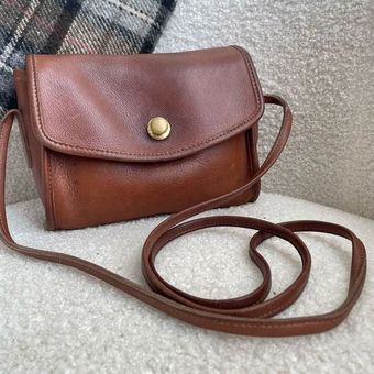 Coach Vintage Brisith Tan Chrystie Shoulder Crossbody Bag Purse