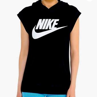 Nike women's clearance sleeveless hoodie