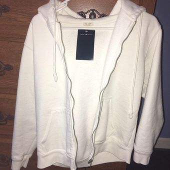 Brandy Melville White Carla Hoodie - $55 - From Victoria