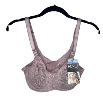 NWT Bali Pink Stretch Lace Underwire Bra Style 3432 Sz 34C - $28 New With  Tags - From Alison