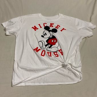 Women's Juniors XL 15-17 Disney Mickey Mouse T-Shirt