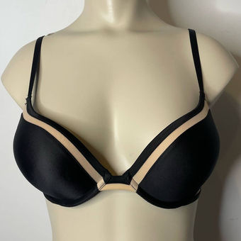 Victoria's Secret NEW Bra 34B Black Nude Push Up Lined Padded Undewire  Intimates Size undefined - $20 - From Twisted