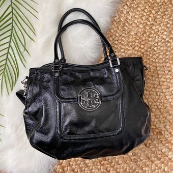 Tory Burch Amanda Double Zip Tote - Black