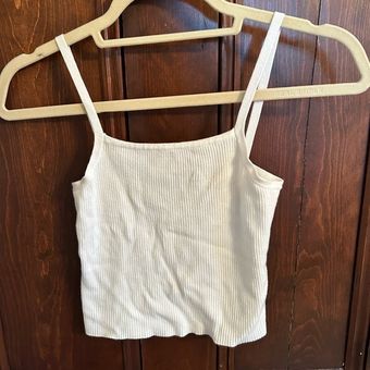 Brandy Melville white tank top - $11 (45% Off Retail) - From Grace