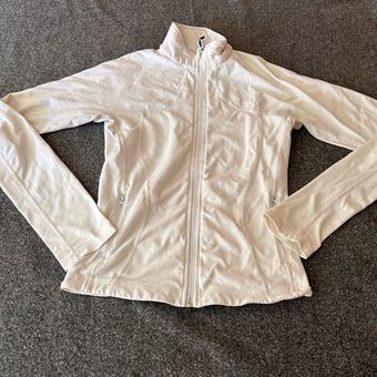 Lululemon White Full Zip Jacket Size 6 - $58 - From Melissa