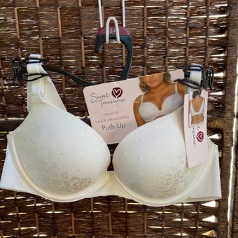 Secret Treasures bra NWT, 34B Push-up style, ivory, underwire Size