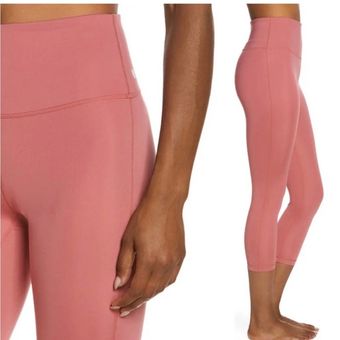 Zella NWT STUDIO LITE CROP LEGGINGS IN PINK MAUVE Size XS - $35 New With  Tags - From Lizzy