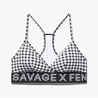 Savage x Fenty Gingham print Curvy Bralette ( NWT) Size 2X - $18 New With  Tags - From Leslies