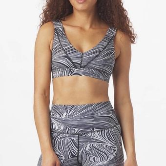 Glyder Apparel Sultry Legging (m) and Sports bra (L) set In Oatmeal Swirl  NWT Size M - $86 New With Tags - From Curtsy