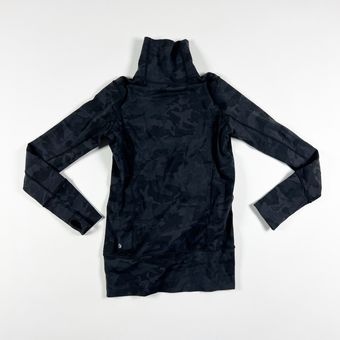 Lululemon Women's In Stride Jacket Full Zip Incognito Camo Multi Grey 6 -  $77 - From Galore