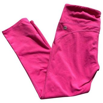 Fabletics Womens Leggings Size XS Lima Capri Workout Hot Pink Raspberry  Active - $21 - From Katie