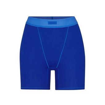 SKIMS NWT Rib Boxer Cobalt L Blue Size L - $88 - From Bae