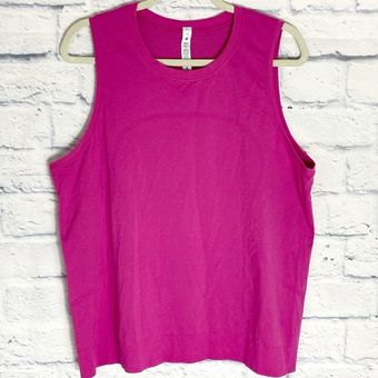 Lululemon Swiftly Breathe muscle tank sonic pink 12 - $49 - From