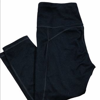 TQD size large black cropped athletic leggings - $18 - From Melinda