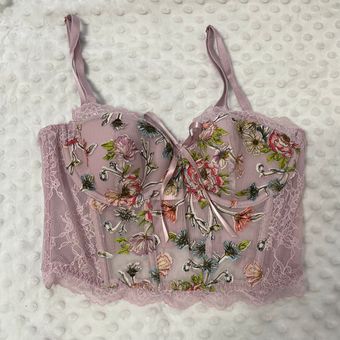 Victoria's Secret, Intimates & Sleepwear, Victoria Secret Floral Corset  Top