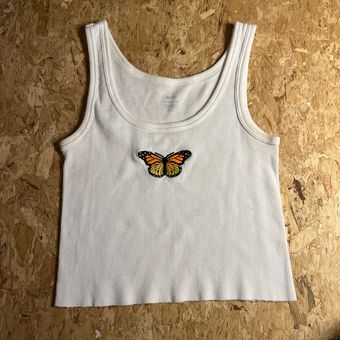 Brandy Melville Tank White - $8 (55% Off Retail) - From Bella