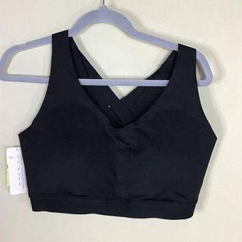 All In Motion Women Black support Sport Bra Size XXL - $14 New With Tags -  From Monica