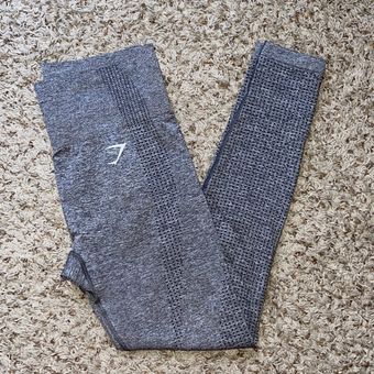 Grey Seamless Leggings - Grey Marl