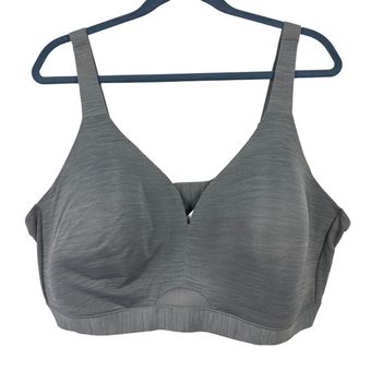 Cacique by LANE BRYANT Comfort Bliss No Wire Sports T-shirt Bra Gray 46DD  Size undefined - $28 - From Magnolia