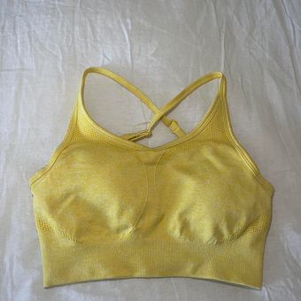 AYBL sports bra Yellow - $9 - From Sara