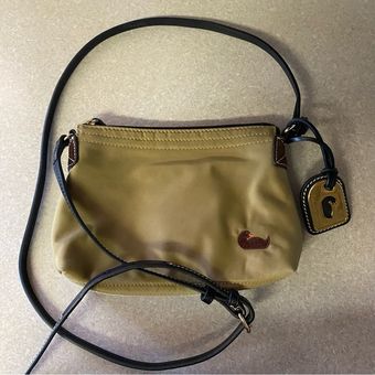 Dooney & Bourke Nylon Crossbody Pouchette Brown 