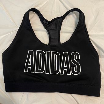 Adidas Sports Bra Black Size M - $11 (63% Off Retail) - From kalysta