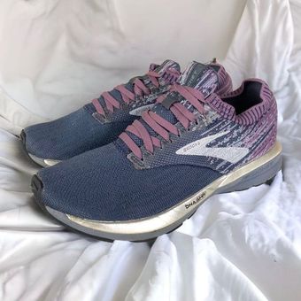 Brooks Ricochet Running Shoes Size 7 Womens Gray Sneakers 1202821B040  Purple - $15 - From Tricia