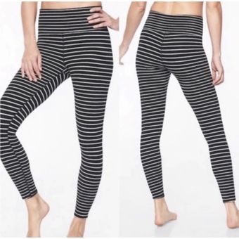 Athleta Stripe Virasana High Waist Leggings Size XS - $23 - From