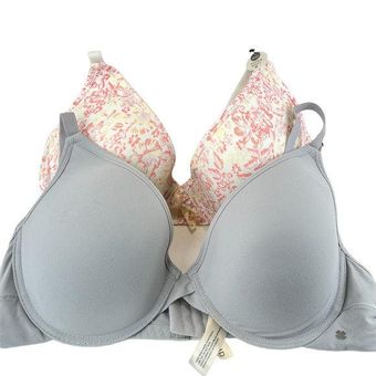 Lucky Brand Bras Set of 2 42D Full Coverage Full Figure Super Soft Floral  Solid Size undefined - $45 New With Tags - From ChasingTags