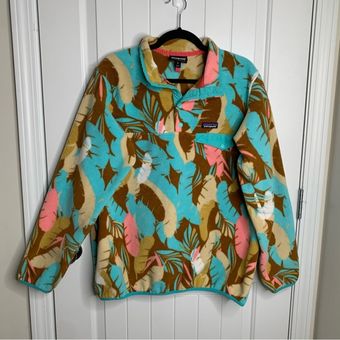 Patagonia synchilla snap T fleece sweater jacket XL women's