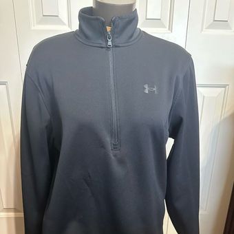 Under Armour ColdGear Womens Medium Black Half ZIP Pullover - $23 - From  Matt