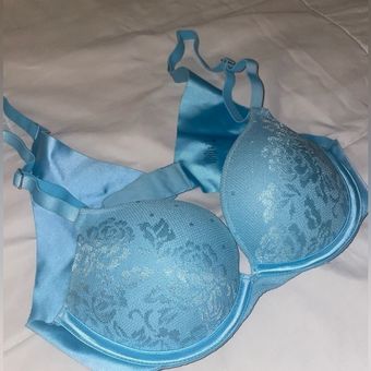 Secret Treasures NEW Women's 34A Natural Lift Back/Side Smoothing Push Up  Bra Blue Size 34 A - $18 - From Lauren