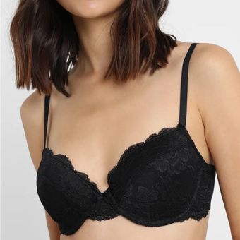 Dorina Lianne Lace T-Shirt Bra Black Size 32D New with tags! - $31