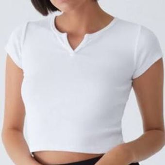 Brandy Melville White Brandy Top Size XS - $15 (40% Off Retail