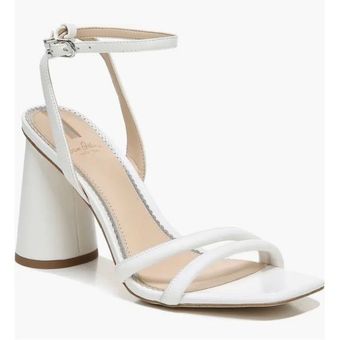 Sam edelman hot sale white sandals