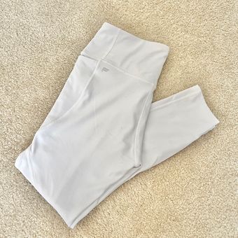 Fabletics Oasis PureLuxe High-Waisted Crossover 7/8 Legging White Size M -  $40 (27% Off Retail) - From lily