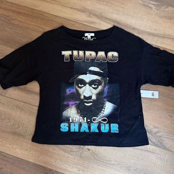 Tupac sales shirt womens