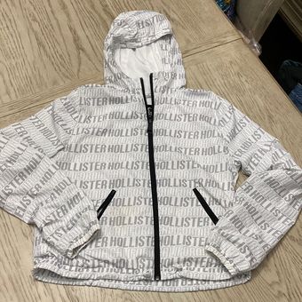 Hollister rain deals jacket womens