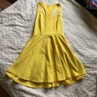 lulus yellow dress