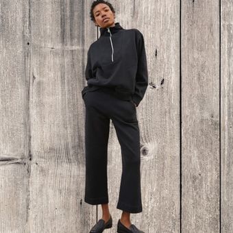 Everlane + The Track Wide-Leg Pant