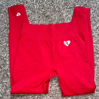 Women's Best Power Seamless Leggings Red Size M - $50 - From C