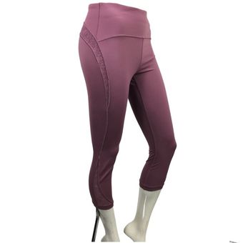 LULULEMON TALL MAROON LEGGINGS IN SIZE 8, These are