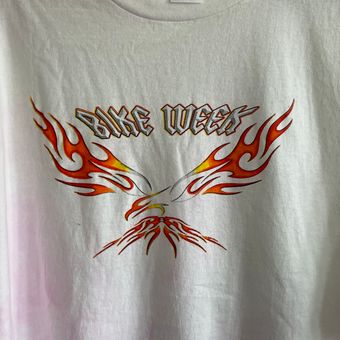 Delta Pro Weight Vintage Y2K Daytona Beach Bike Week Main Street 2006 T- shirt Sz 2X White - $20 - From EZO