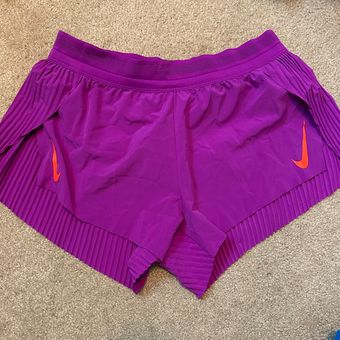 Nike aeroswift dri fit running shorts Purple Size XS - $50 - From Ashley