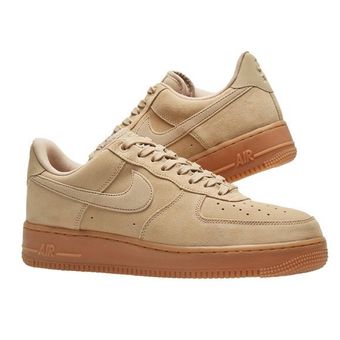 Nike Air Force 1 '07 LV8 Suede Women's Mushroom Gum Sneakers