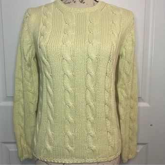 Gap Vintage Cable Knit Crew Neck Sweater Size M - $16 - From