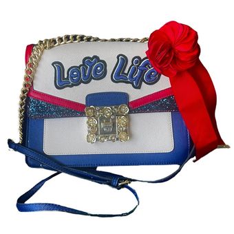 ALDO Love Life red white and blue crossbody bag 50 From