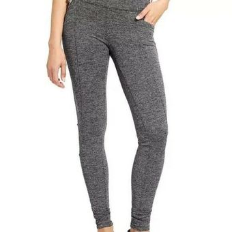 Athleta Gray High Waist Metro Leggings Herringbone Sz M Size M - $30 - From  Adelai