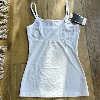 Spanx Assets Shaping Cami Medium White Tank Top Womens Shapewear Tummy -  $18 New With Tags - From Alexis