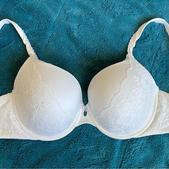 Victoria's Secret, Intimates & Sleepwear, Victorias Secret Body By  Victoria Womens 36 Dd White Lace Full Coverage Bra